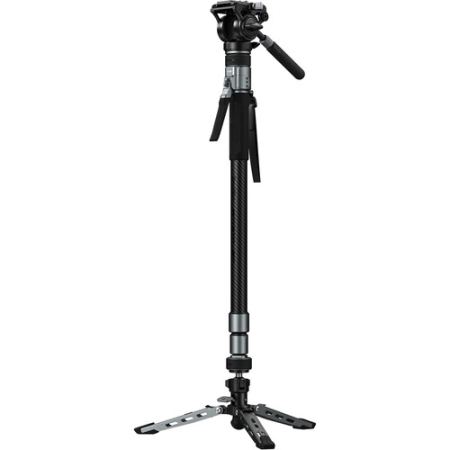 SmallRig 6286 x Potato Jet TRIBEX PRO (Video) - hydrauliczny monopod Carbon, z głowicą video